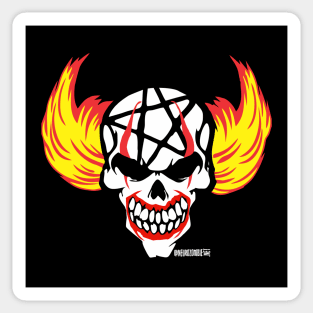 Demon Clown Sticker